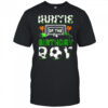 Auntie Of The Birthday Boy Soccer Family Matching Party shirt