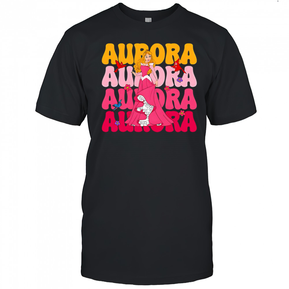 Aurora repeat cartoon cute shirt