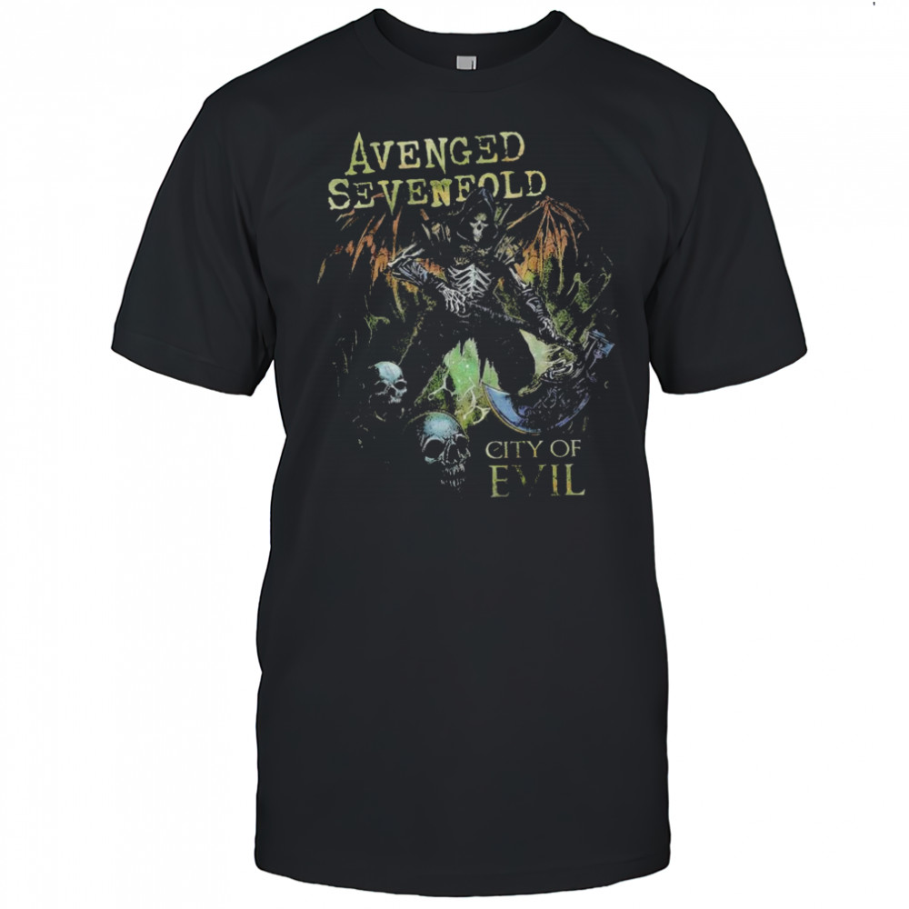 Avenged Sevenfold City Of Evil 20th Anniversary Evil Never Die shirt