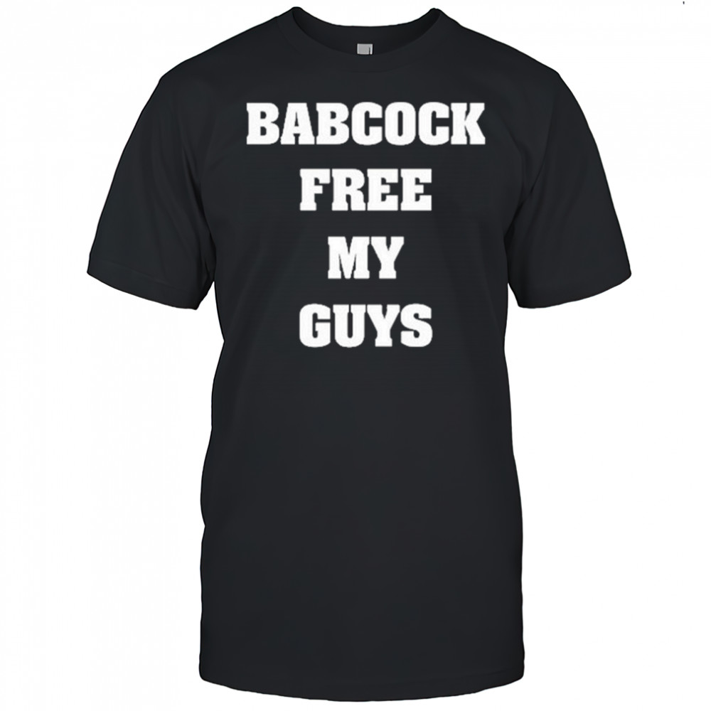 Babcock Free My Guys shirt