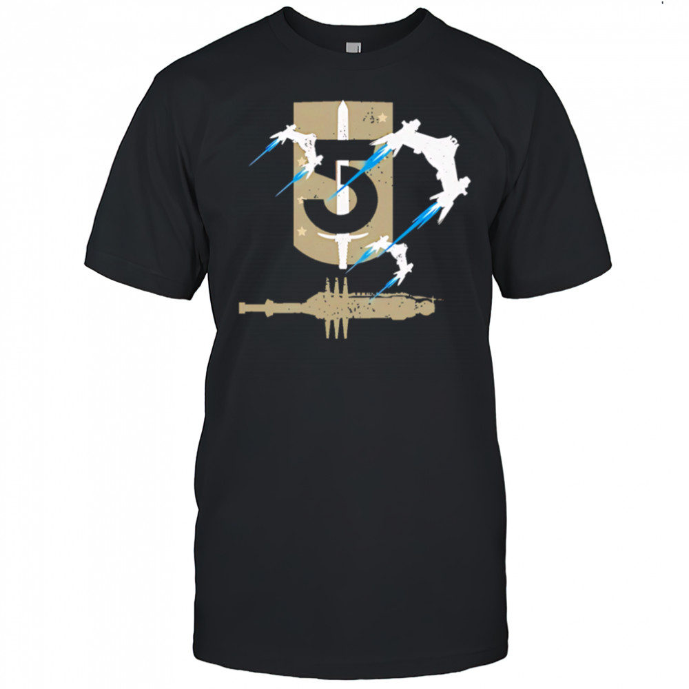 Babylon 5 Space Station And Logo shirt