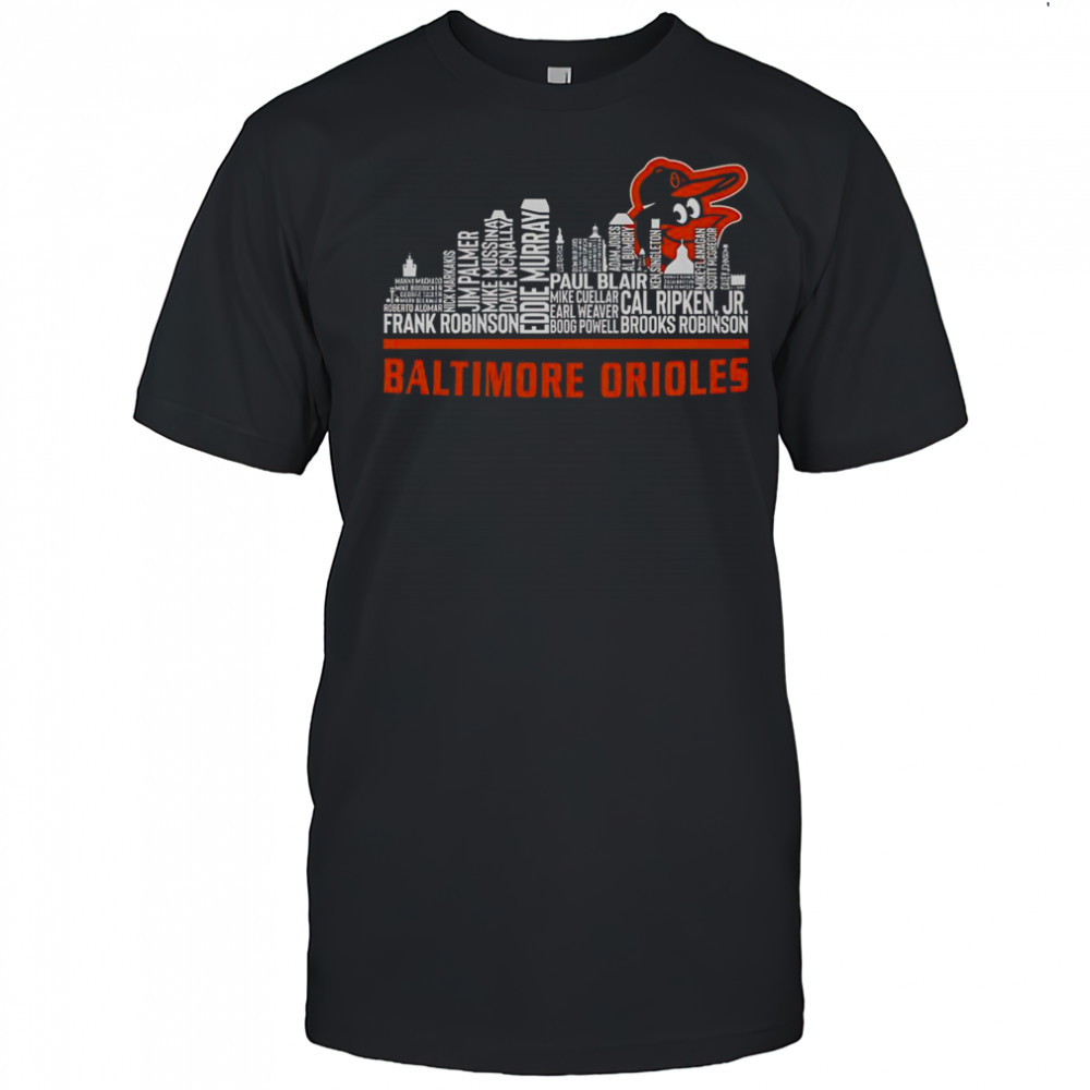 Baltimore Orioles 2025 Skyline T-Shirt