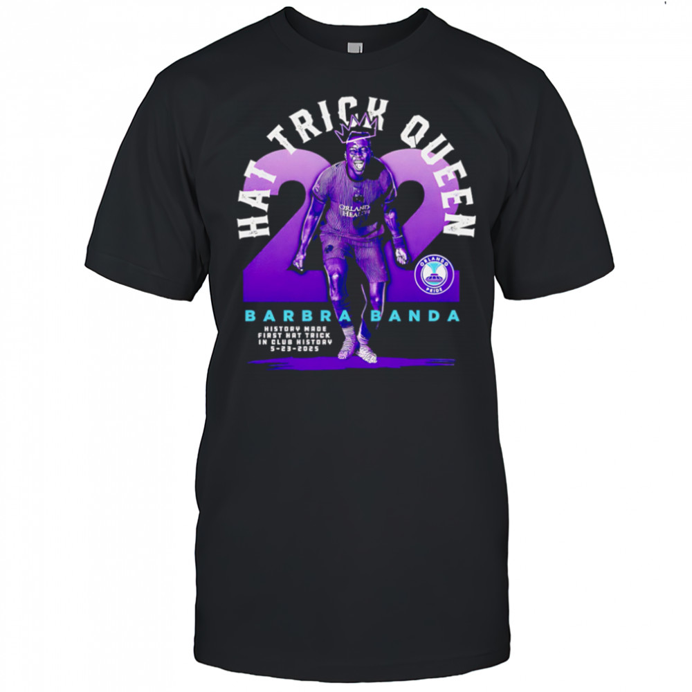 Barbra Banda Orlando Pride Hat Trick shirt