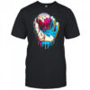 Baseball Drip Baseball Glove Colorful Sports Dripping shirt