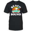 Beach bound Snoopy and Woodstock retro shirt