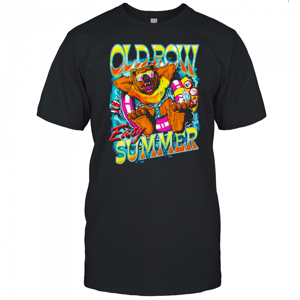 Bear Easy Summer shirt
