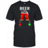 Beer is calling phone shirt