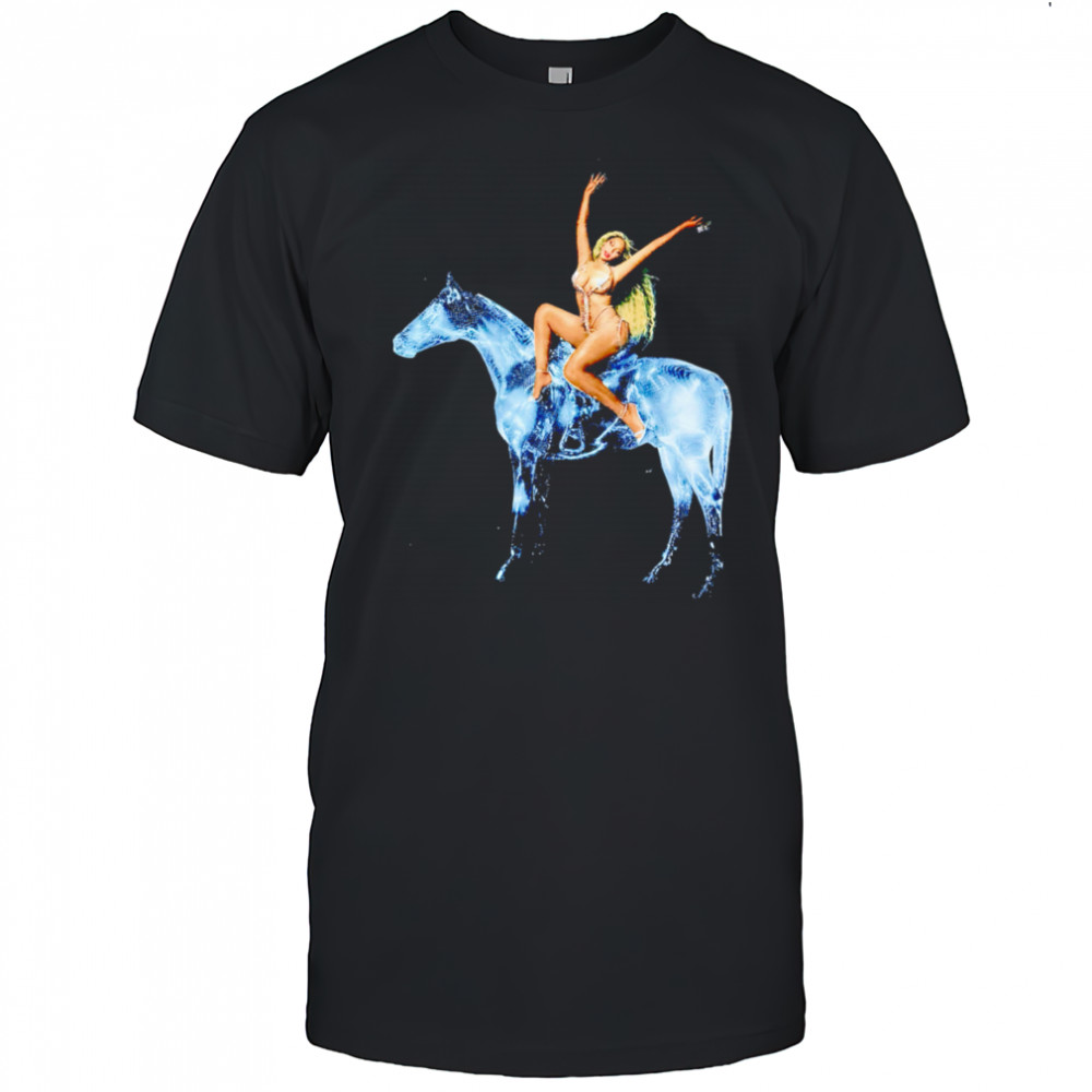 Beyoncé on horseback classic retro shirt