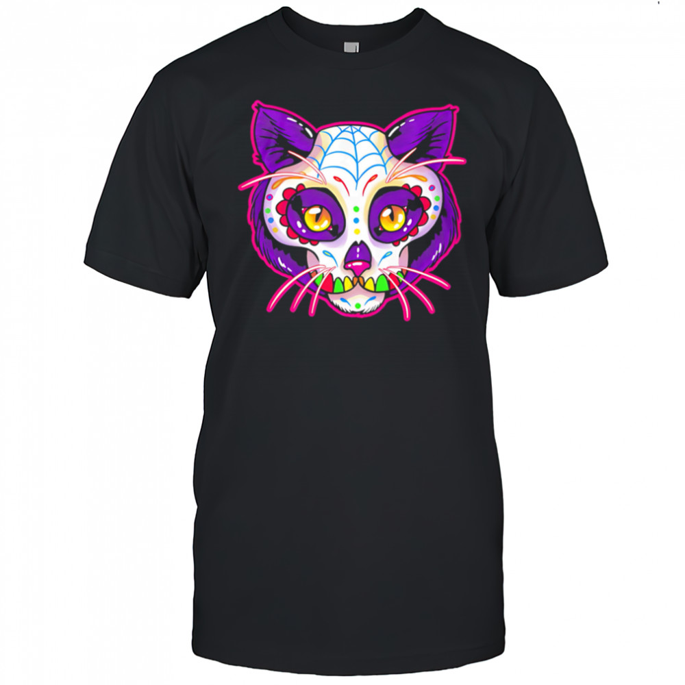 Big head Cat 3D color shirt