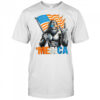 Bigfoot Merica Rock American Flag Patriotic 4th Of July T Shirt