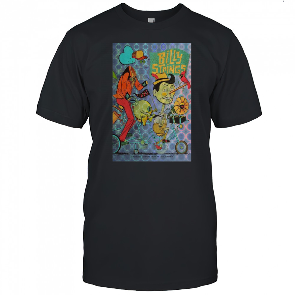BILLY STRINGS 2025 Poster ST Louis Missouri T-Shirt