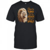 Blessed By God Loved By Jesus Christian Lion For Men Women shirt