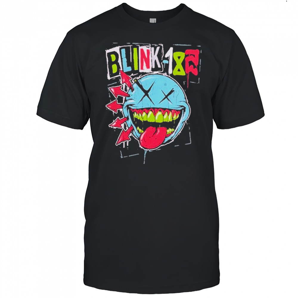Blink-182 Apparel Green Teeth Smile Logo T-Shirt