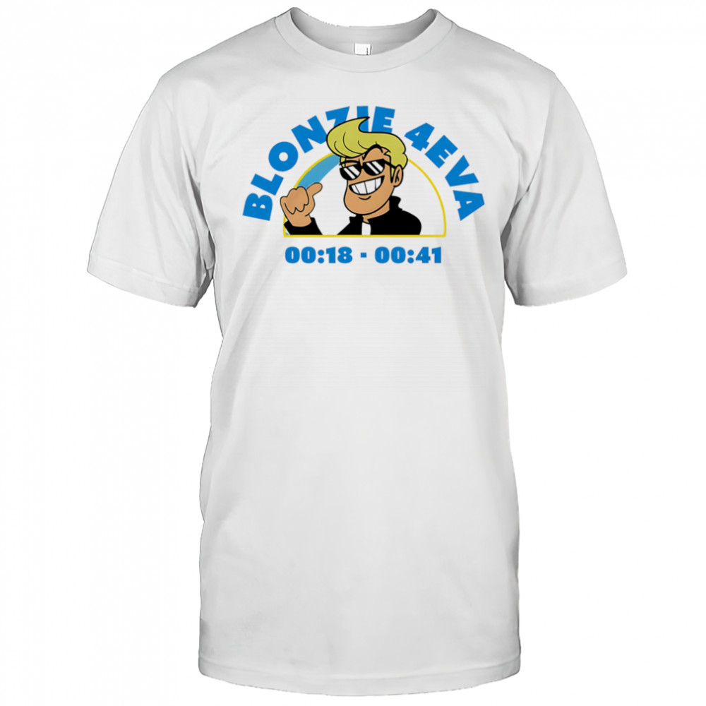 Blonzie 4eva funny cartoon shirt