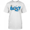 Bluey Logo Characters funny shirt