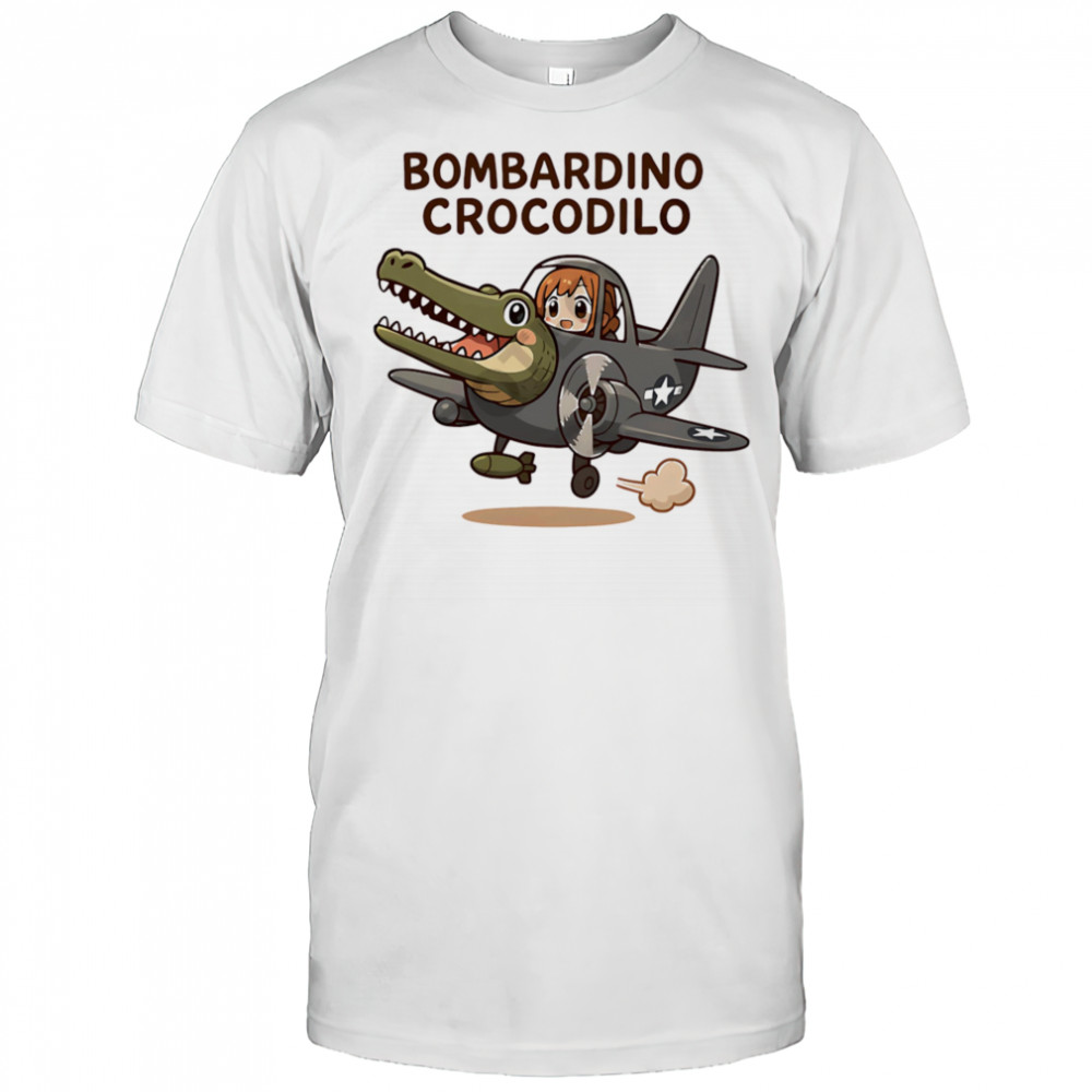 Bombardino Crocodilo cute shirt