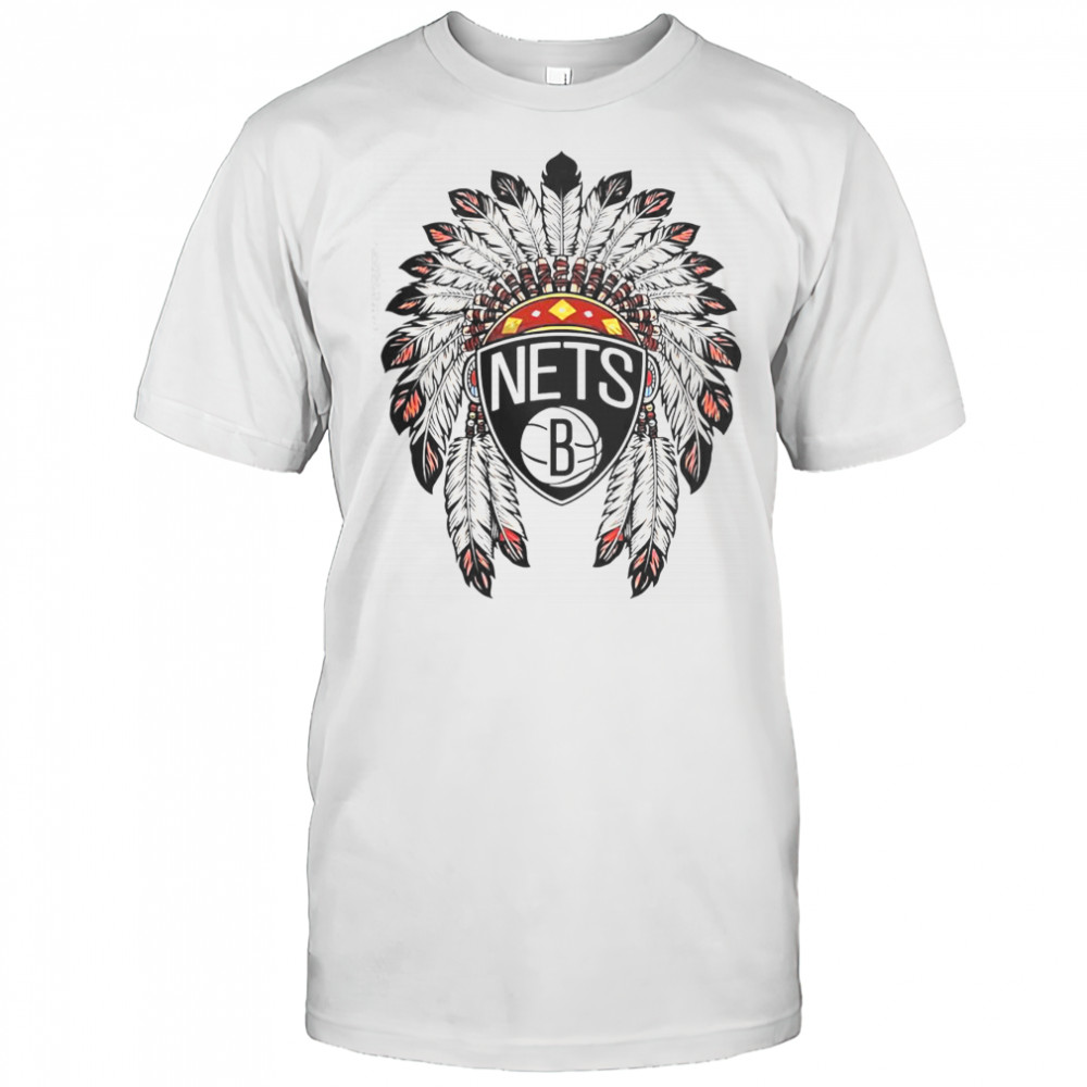 Brooklyn Nets Native American Logo T-Shirt