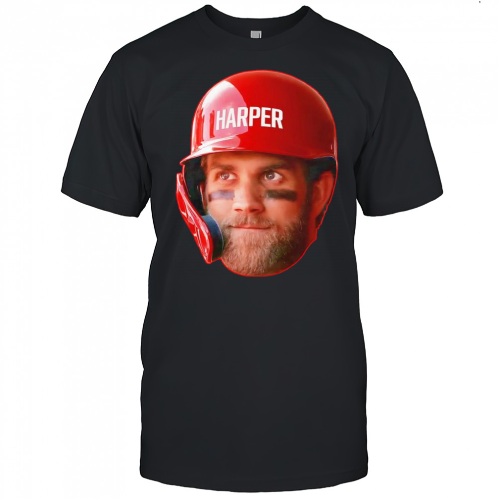 Bryce Harper head in the game shirt