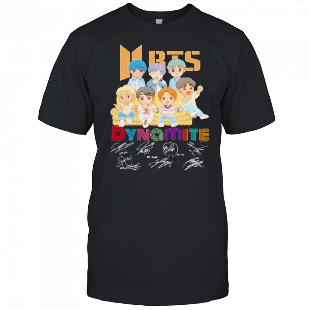 BTS Dynamite Signature Unisex T-Shirt