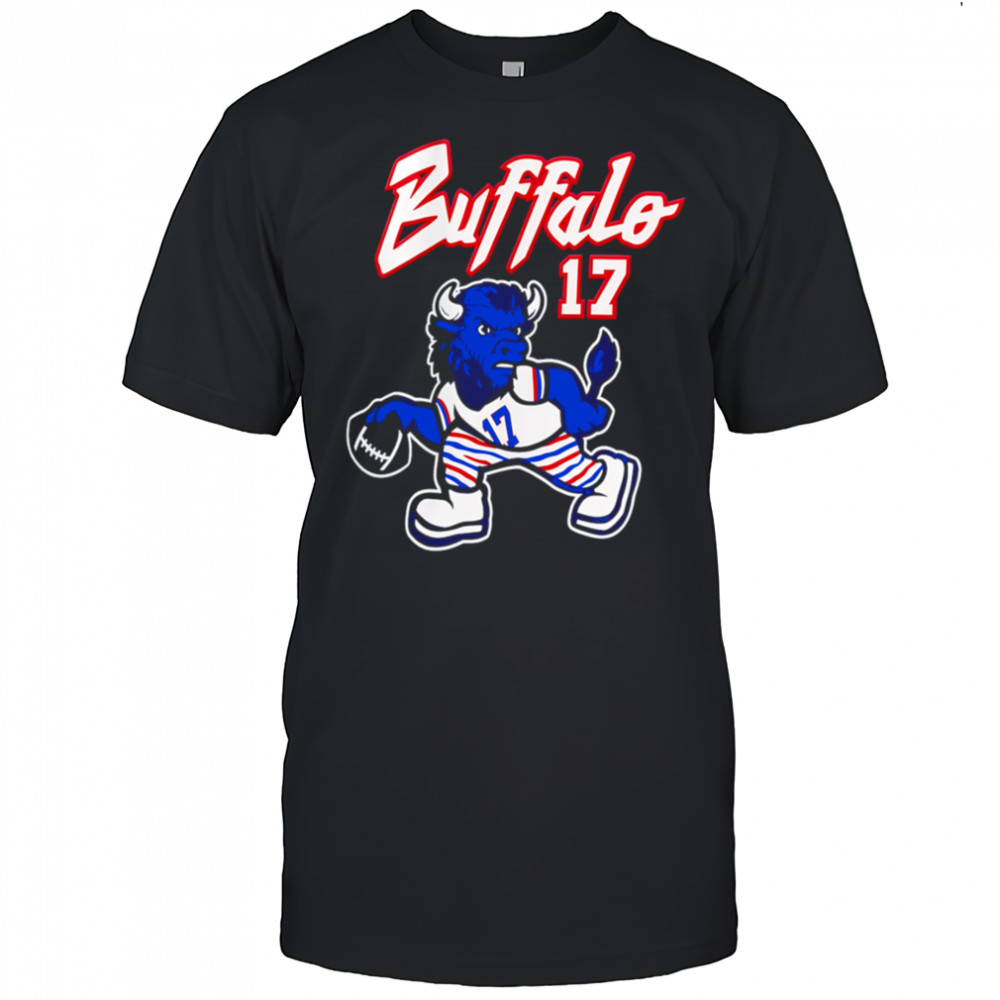 Buffalo Bills Raps 17 mascot cartoon shirt