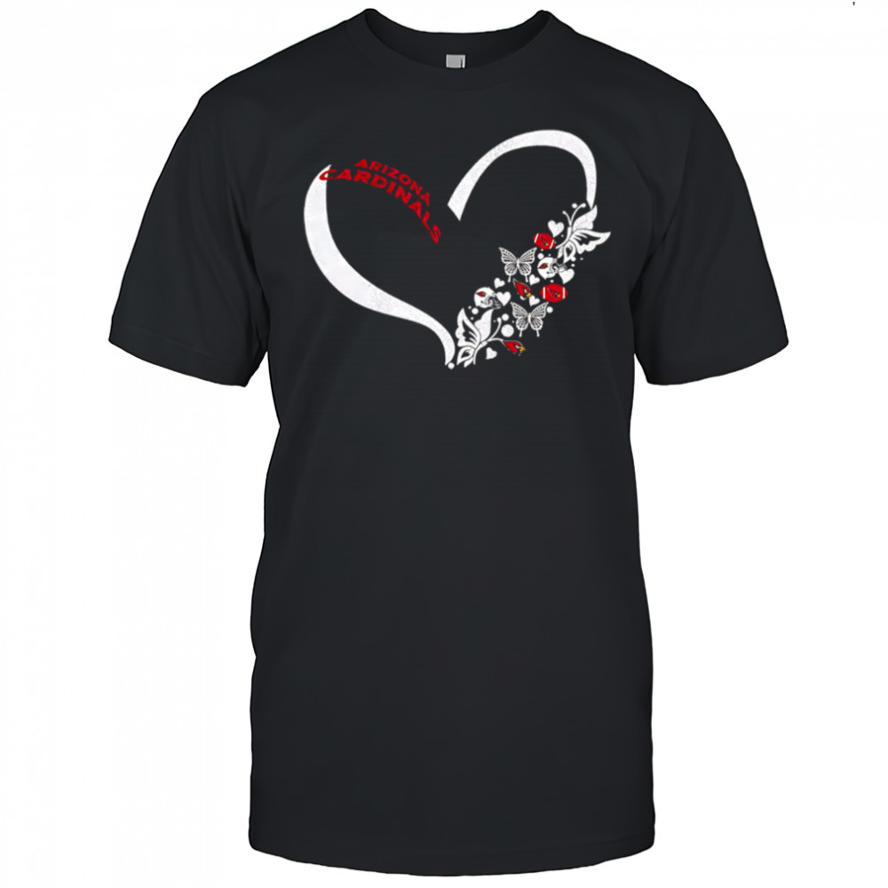 Butterflies in my stomach Arizona cardinals NFL shirt