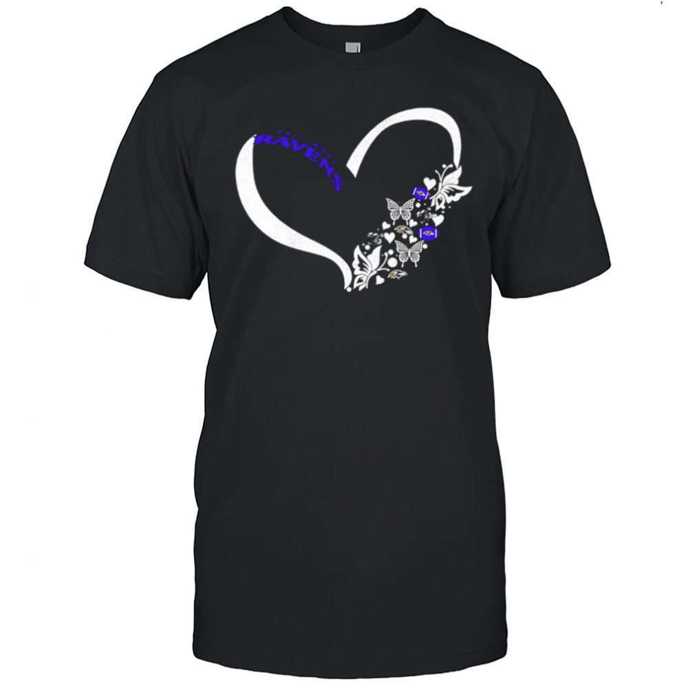 Butterflies In My Stomach Baltimore Ravens NFL shirt