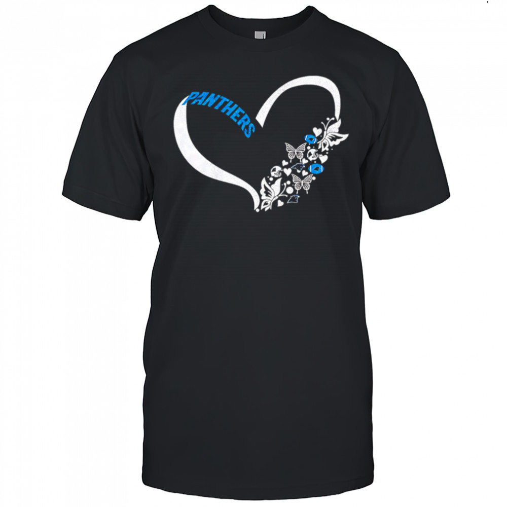 Butterflies in my stomach carolina panthers NFL shirt