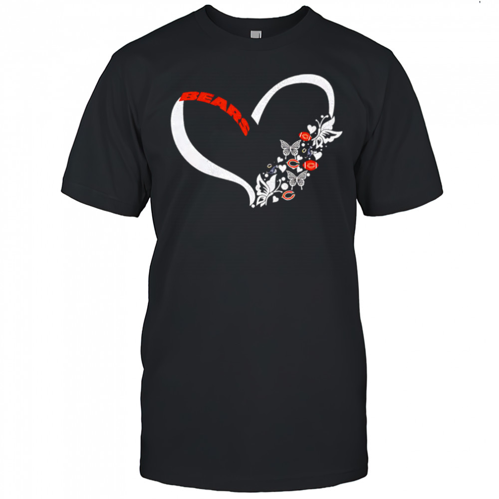 Butterflies in my stomach chicago bears NFL shirt