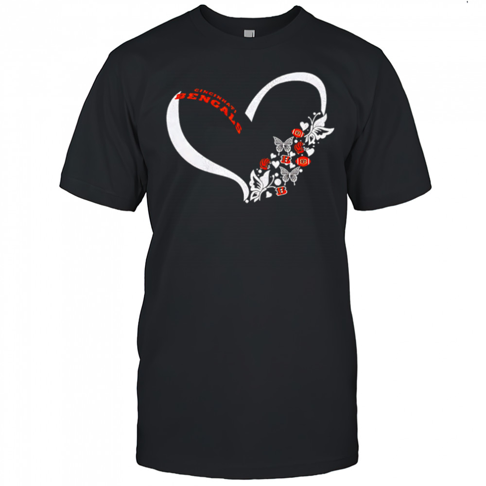Butterflies in my stomach cincinnatI bengals NFL shirt