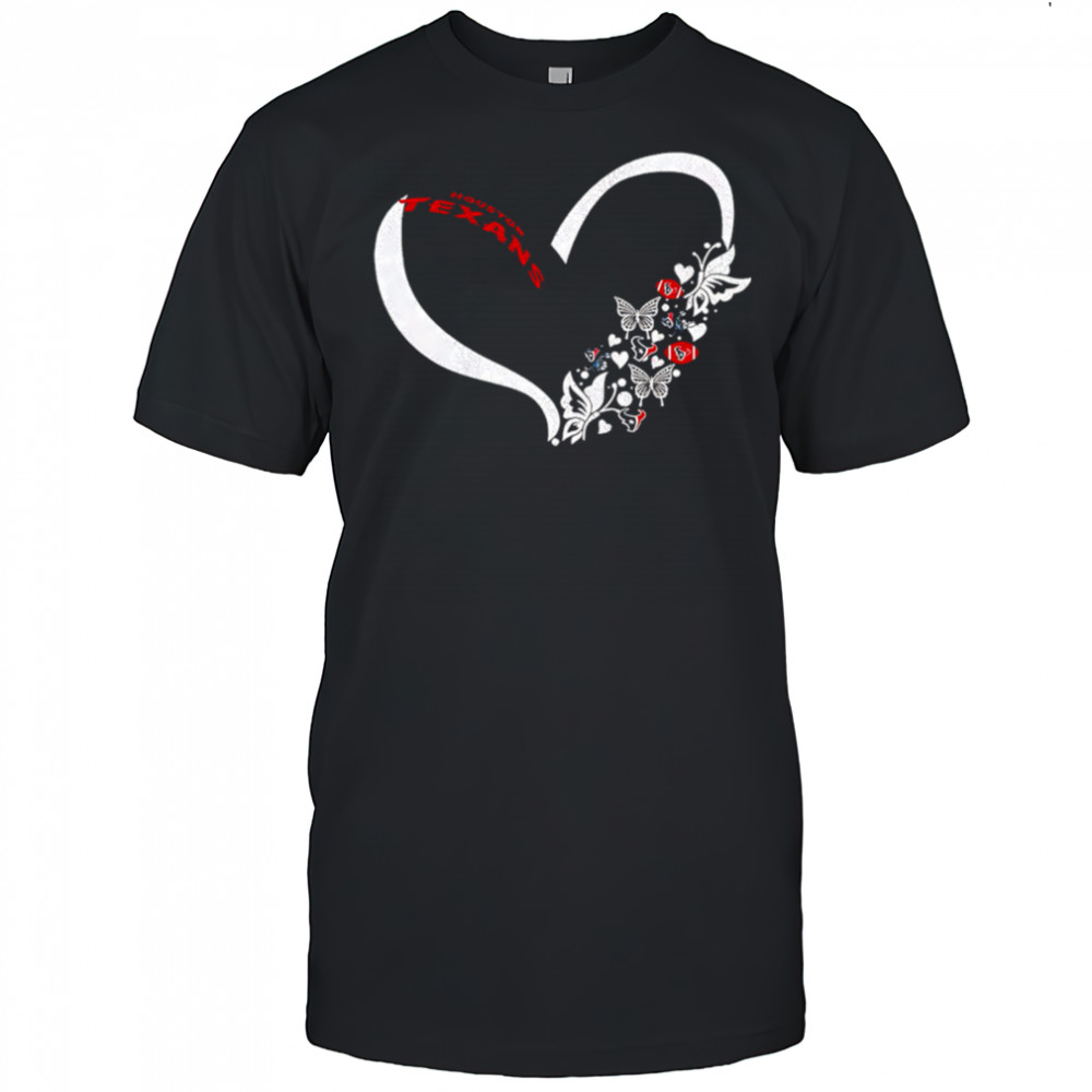 Butterflies in my stomach houston texans NFL shirt