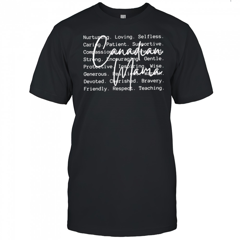 Canadian Mama Whens Canada Day shirt