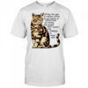 Cat Hitting the gym to release stress is not nearly as effective shirt