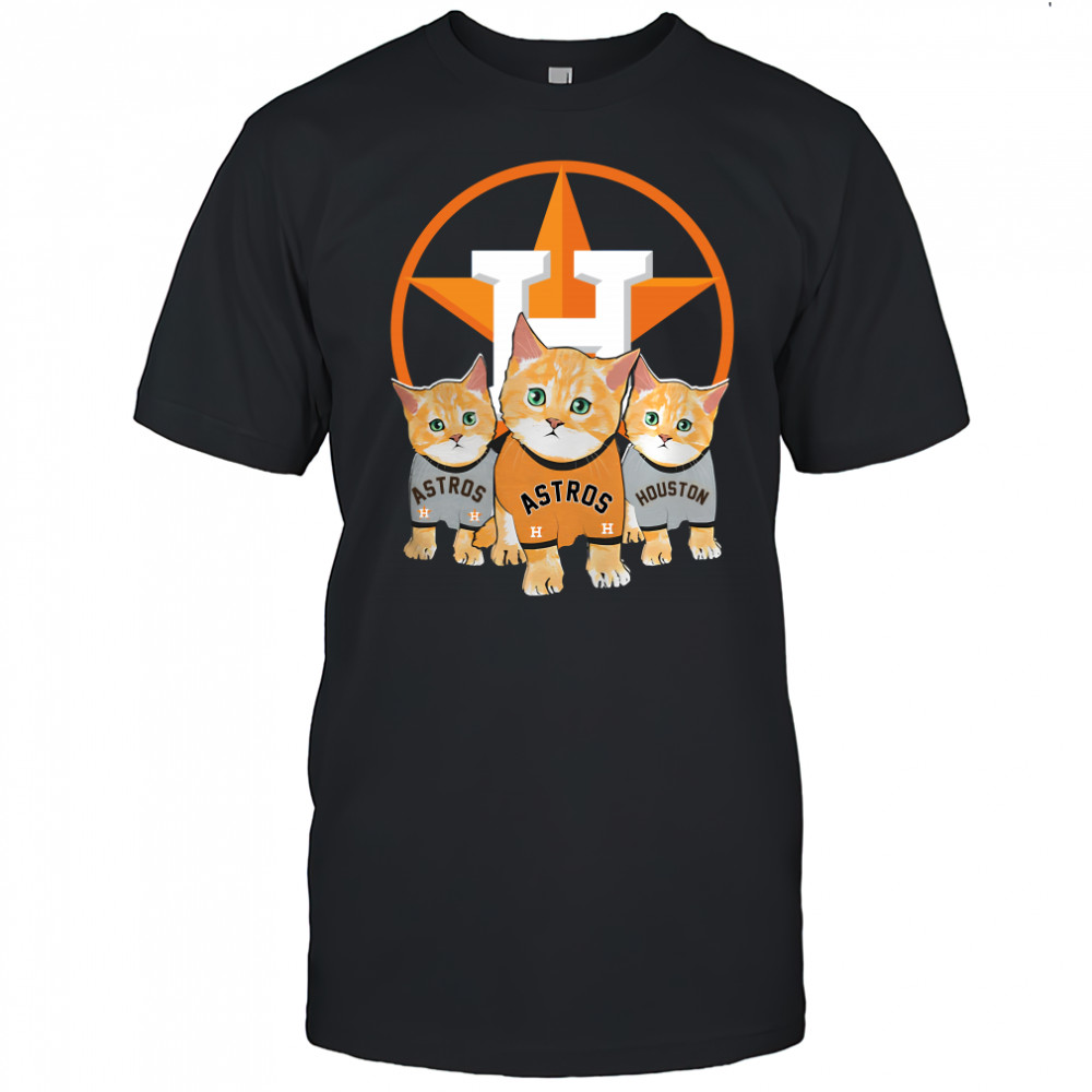 Cat Houston Astros shirt