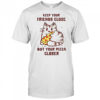 Cat Keep Your Friends Close But Your Pizza Closer T-Shirt