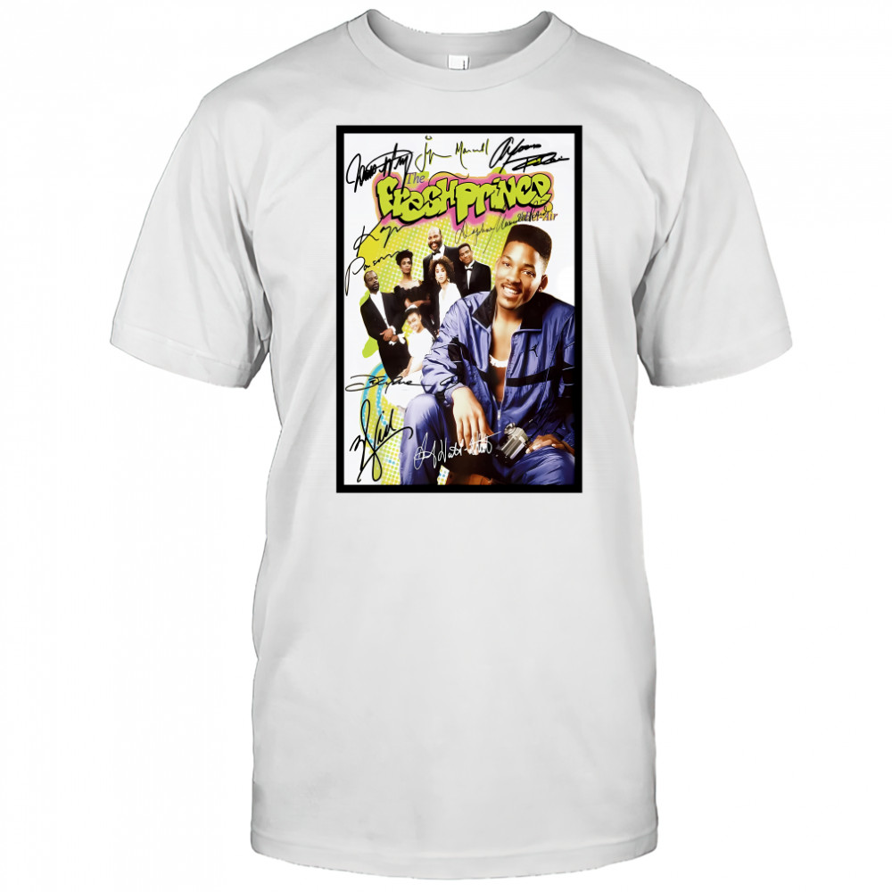 Cbarto The Fresh Prince Of Bel Air With Signature shirt