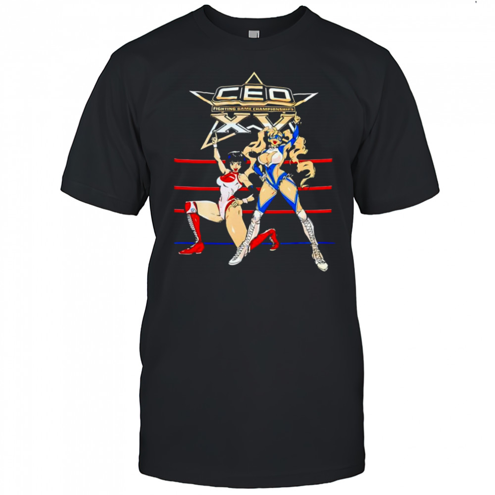 CEO 2025 fighting game Championships shirt