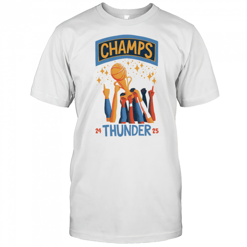 Champs Thunder 24-25 Celebration shirt