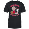Charlie Brown And Snoopy Georgia Bulldogs Forever Not Just When We Win Shirt