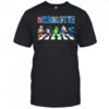 Charlotte sports mascot Abbey Road cross road shirt
