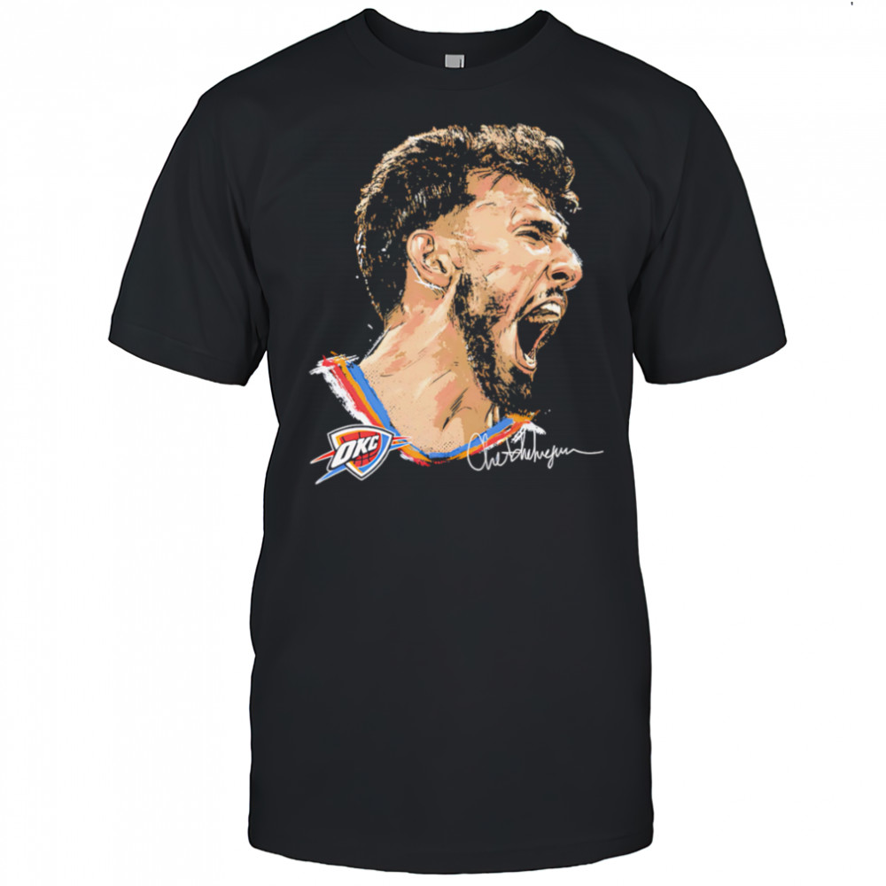 Chet Holmgren Oklahoma City Thunder Scream shirt