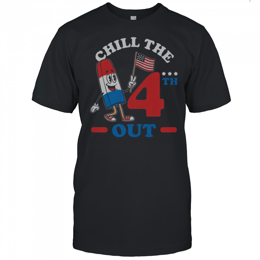 Chill The 4th Out America Ice Cream T-Shirt