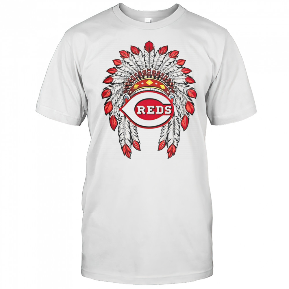 Cincinnati Reds Native American Logo T-Shirt