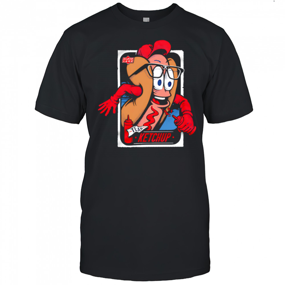 Cleveland Hotdog Team Ketchup shirt