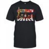 Cleveland sports mascot Abbey Road cross road shirt