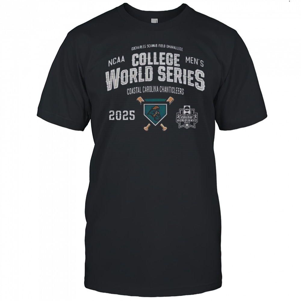 Coastal Carolina Chanticleers NCAA Men’s College World Series 2025 T-Shirt