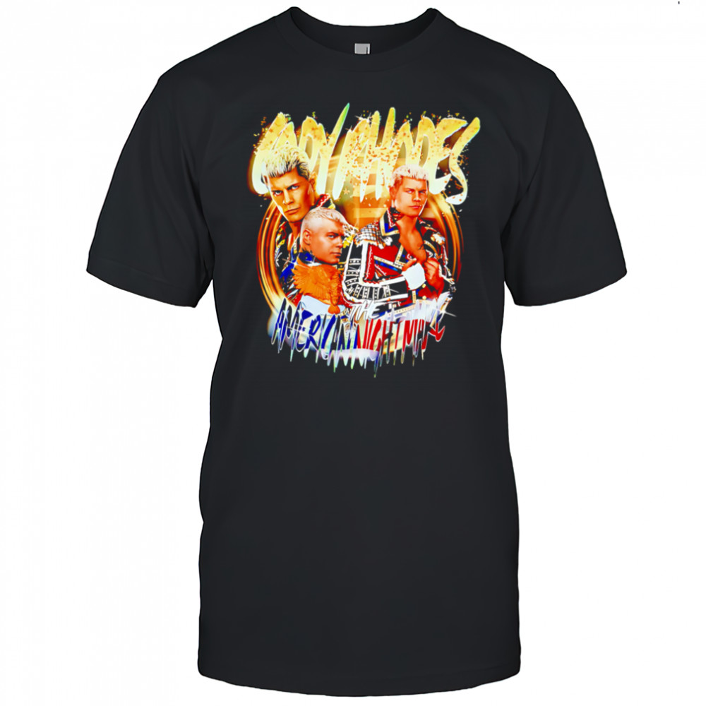 Cody Rhodes Undeniable graphic shirt