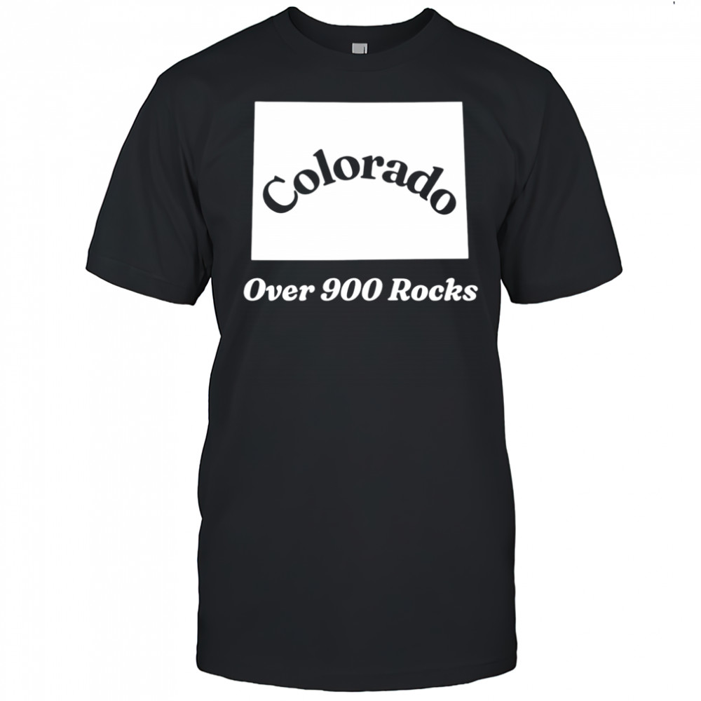 Colorado Over 900 Rocks shirt