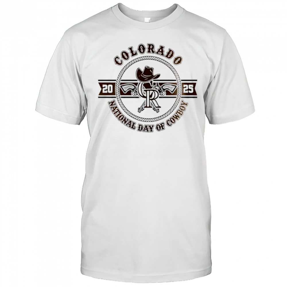 Colorado Rockies MLB x National Day Of Cowboys Baseball shirt