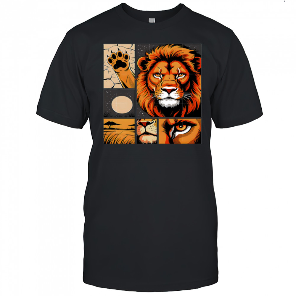Comic Strips Art Lion shirt