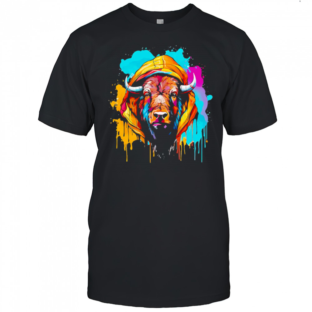 Cool Bison Buffalo Graphic shirt